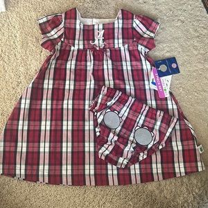 NWT Alabama Crimson Tide Sara Lynn Togs 2 Piece Set, size 2T